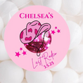 Load image into Gallery viewer, ‘Last Rodeo’ Round Gloss Sticker Labels
