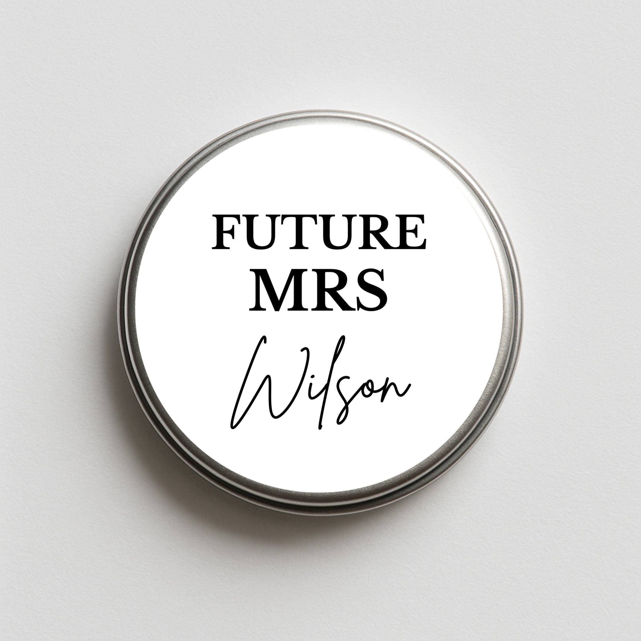 ‘Future Mrs’ Personalised Sweet Tins