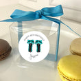 Load image into Gallery viewer, Birthday Shoes’ Transparent Boxes & Stickers- Pack of 10
