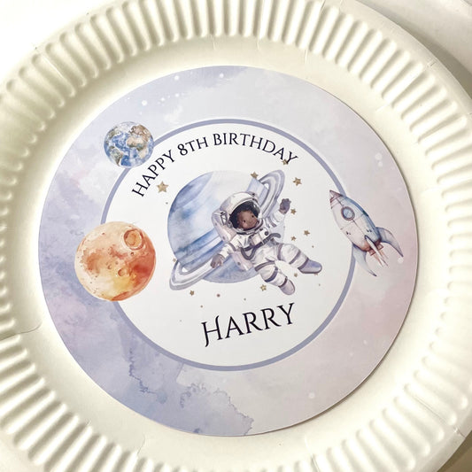Cake toppers astronaut boy