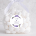 Load image into Gallery viewer, ‘Lilac Love’ Wedding Cello Bags & Stickers- Pack x24
