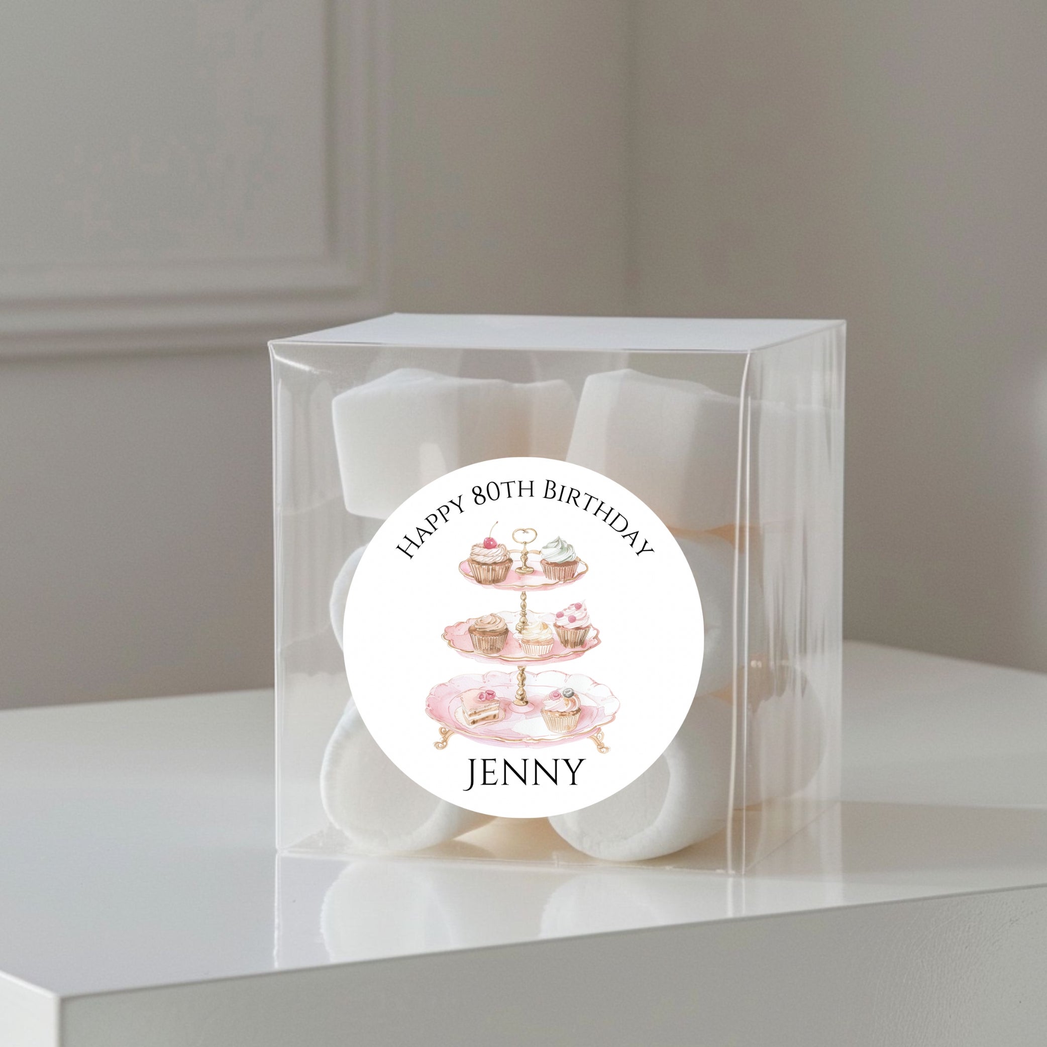Time for tea favour boxes