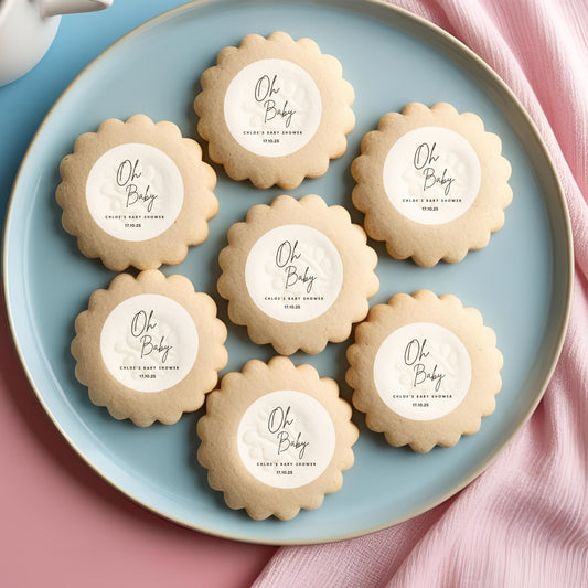 ‘Oh Baby’ Edible Cake Toppers