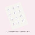 Load image into Gallery viewer, 12x gloss stickers 
