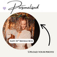 Load image into Gallery viewer, Upload Your Photo Edible Drink Toppers
