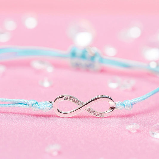 “Something Blue Infinity’ Bracelet