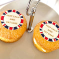 Load image into Gallery viewer, ‘Keep Calm And Eat Cake’ Edible wafer & Icing Cake Toppers
