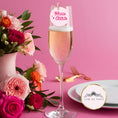 Load image into Gallery viewer, ‘Team Bride Fun’ Bridal Shower Edible Drink Toppers
