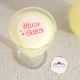 Load image into Gallery viewer, ‘Team Bride Fun’ Bridal Shower Edible Drink Toppers

