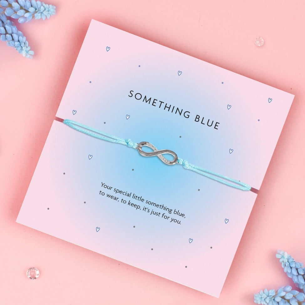 “Something Blue Infinity’ Bracelet