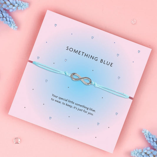 “Something Blue Infinity’ Bracelet