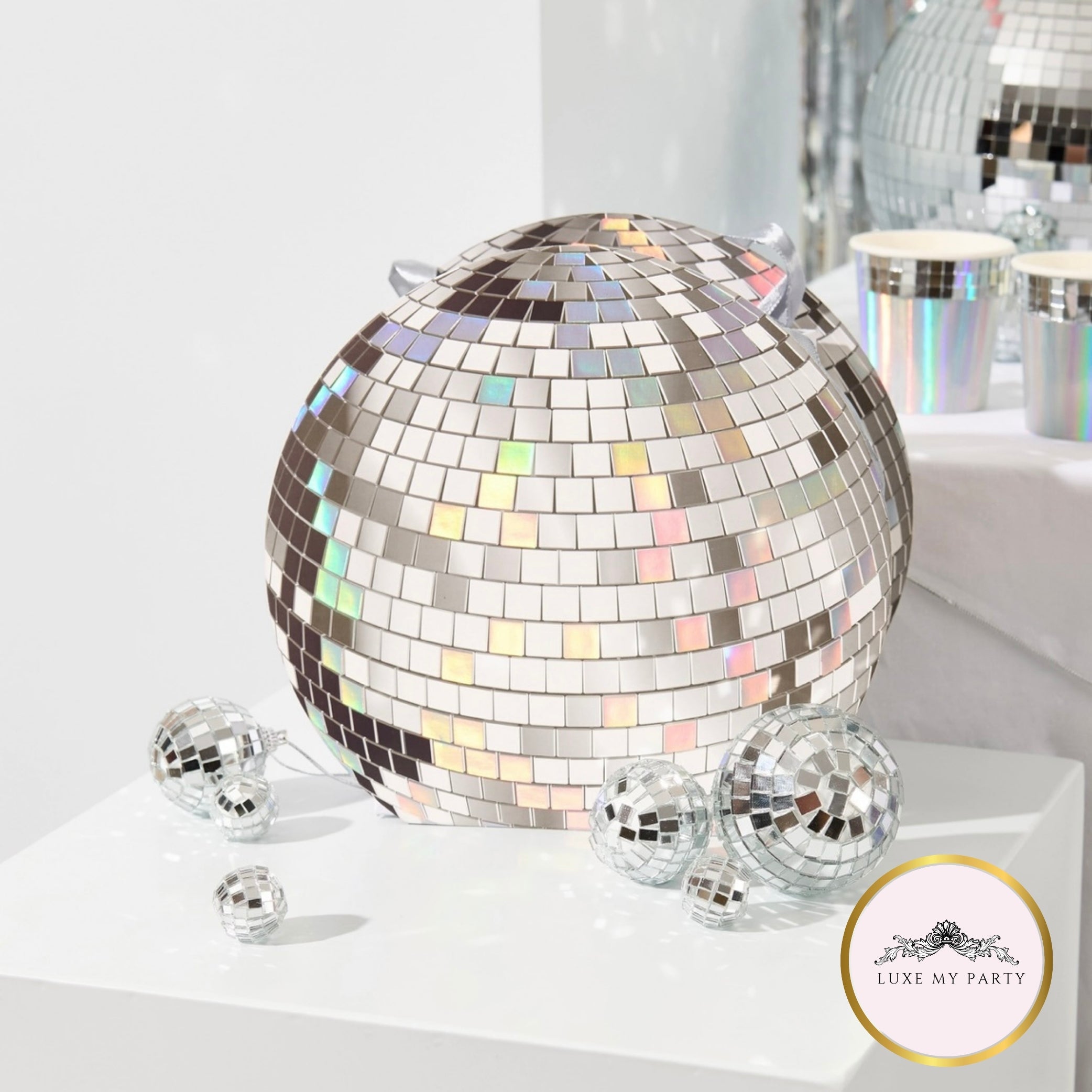 Sparkle silver Goodie party bag