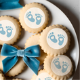 Load image into Gallery viewer, ‘Little Blue Feet’ Edible Cake Toppers
