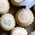 Load image into Gallery viewer, ‘Blue Or Pink?’ Edible Cake Toppers
