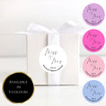 Load image into Gallery viewer, Miss To Mrs Round Gloss Sticker Labels
