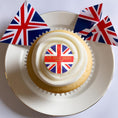 Load image into Gallery viewer, ‘VE Day Celebrations ’ Edible  Cake Toppers
