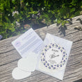Load image into Gallery viewer, ‘Baby In Bloom ’ Plantable Wildflower  Paper Seed Hearts-Lilac
