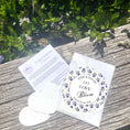 Load image into Gallery viewer, Wildflower seeded paper Lilac bloom favours
