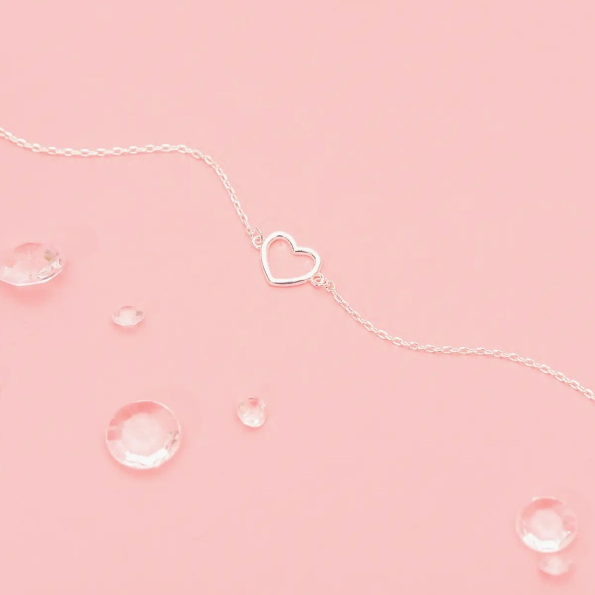 ‘Thank You Bridesmaid’ Heart Bracelet