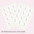 Load image into Gallery viewer, ‘Oh Baby’-  Cello Bags & Stickers- Pack x24
