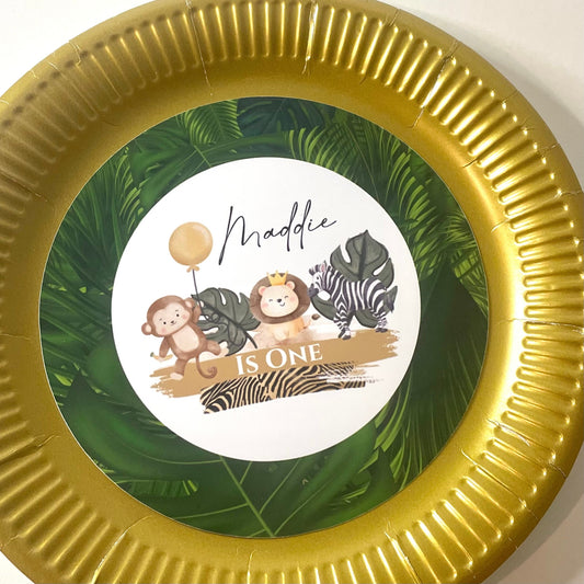 Coco’s Jungle Plate Toppers x6