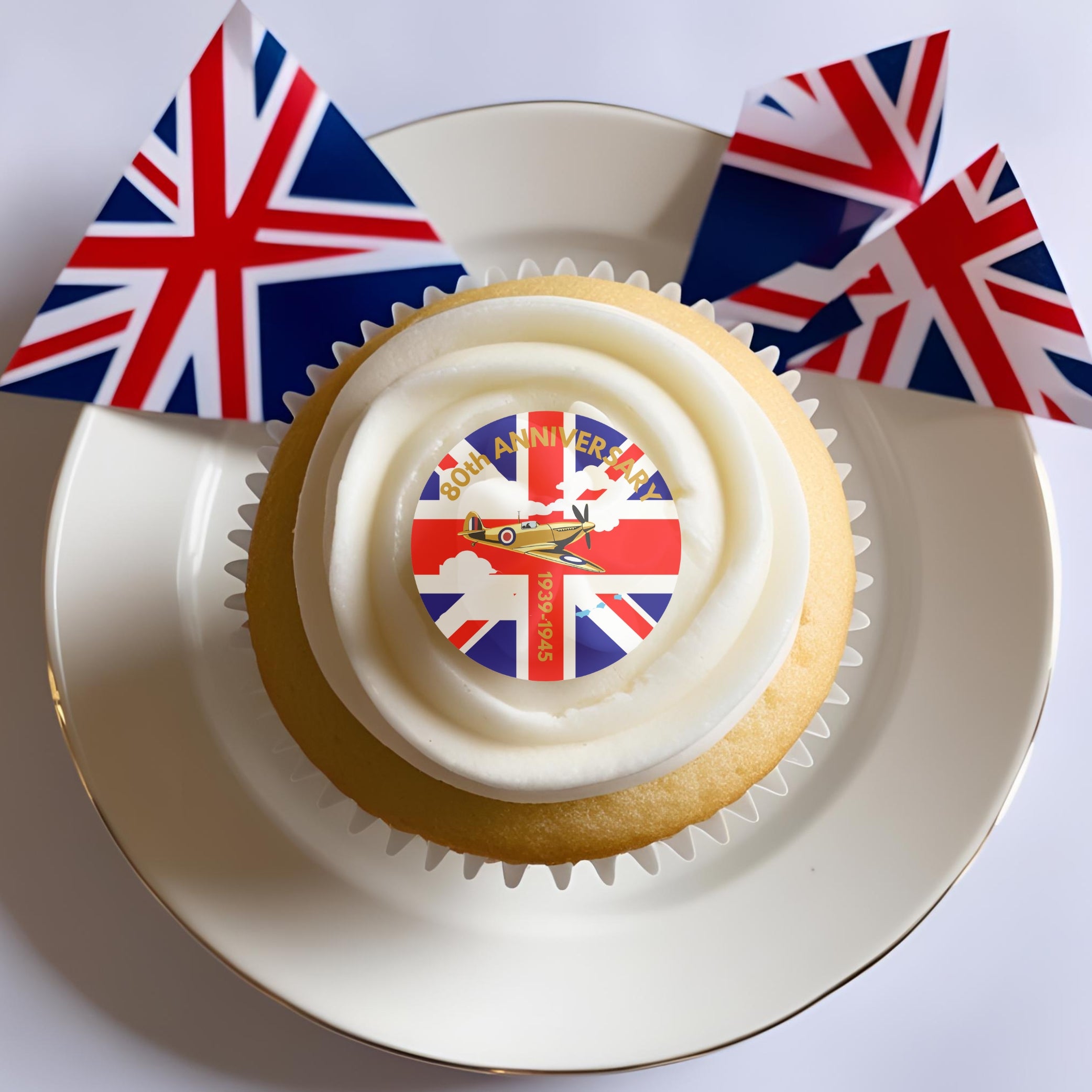 ‘Spitfire’ Edible  Cake Toppers