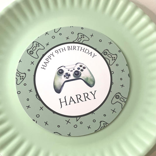 Level Up- Plate Toppers x6