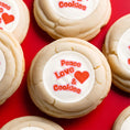 Load image into Gallery viewer, ‘Peace, Love & Cookies’Edible Cake Toppers
