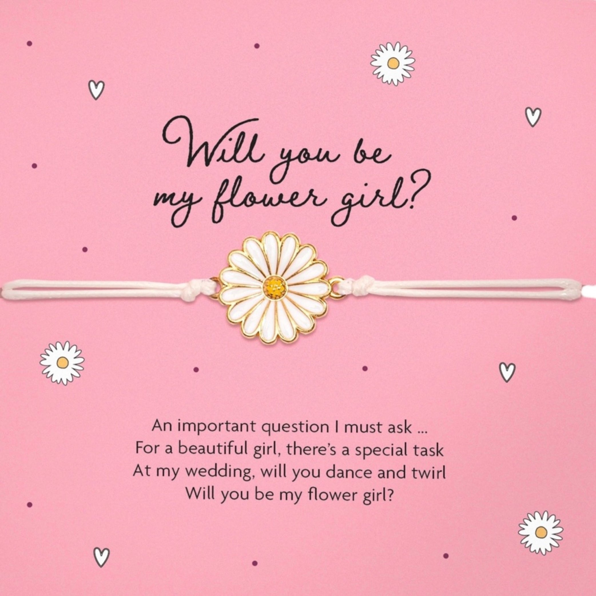 ‘Flowergirl Proposal’ Bracelet