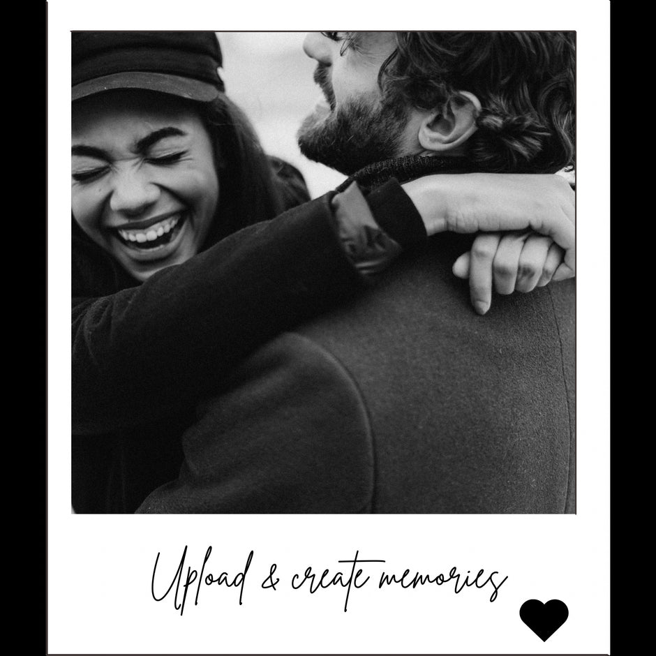 Couple laughing 